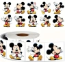 100 бр Мики Маус пози mickey mouse самозалепващи лепенки стикери за ръчна изработка за подарък, снимка 1