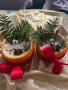 🍊 Коледна масажна свещ „Зимна портокалова магия“, снимка 3