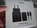 Samsung 45W оригинален адаптер с оригинален кабел,запечатани, снимка 5
