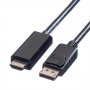 Кабел  DP M - HDMI M, 2m, 4K, Value 11.99.5786 SS301266 Мъжко-Мъжко