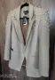Намален - Mijel нов с етикет блейзър с перли, снимка 8