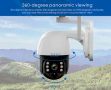 Слънчева WIFI камера за видеонаблюдение Поддръжка на TF карта Батерия Мощност 1080P , снимка 3