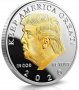 Монета с лика на Доналд Тръмп, снимка 1 - Нумизматика и бонистика - 36286868