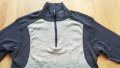 DEVOLD HIKING MAN HALF ZIP NECK 100% Extra Fine Merino Wool размер M термо блуза - 283, снимка 4
