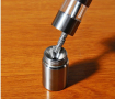 Метална механична мелничка за черен пипер,компактна с бутон за палец, снимка 5