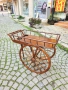 Италианска количка за сервиране с колела, снимка 8
