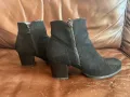 Велурени боти на ток, 36 номер, снимка 1