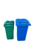 240л син кош / кофа за боклук, снимка 2