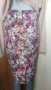 Свежа еластична пола на цветя🍀❤S,M❤🍀арт.4110, снимка 2