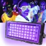 LED UV прожектор 50W - черна светлина - водоустойчив, снимка 2