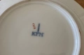 Антикварна порцеланова чиния KPM Krister Waldenburg – около 1900 г.  , снимка 6