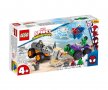 LEGO® Spidey 10782 - Хълк срещу Носорога – схватка с камиони, снимка 1