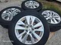 Лети джанти 17ки 5х108 Peugeot + зимни гуми 215/65/17 Michelin, снимка 1