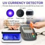 Преносима UV Лампа Детектор за Фалшиви Банкноти с Лед Светлина, снимка 9