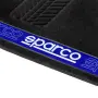 Универсални мокетни стелки Sparco 4 части черно-сини, снимка 3