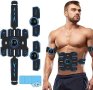 Нов Стимулатор за корем Тренировка на ABS мускули Мъже Жени Фитнес