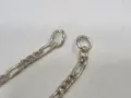 Сребърен синджир плетка Картие, снимка 4