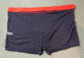 XL/2XL мъжки тъмносини тюлени боксерки с червен ластик, снимка 2