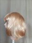 30 см. Нова Руса синтетична перука боб  /на черта с бретон /, снимка 7