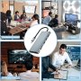 Нов 12 в 1 Мултифункционален USB C Хъб, 12 порта, Поддържа HDMI/DP, снимка 6