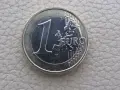 1 евро-Литва, 2015 г, перфектна, 165D, снимка 1