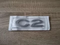 надпис лого Citroen C2, снимка 1