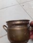 Старо бронзово котле(кашпа)., снимка 3