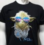 Нова мъжка тениска с трансферен печат Йода, Междузвездни войни (Star Wars), снимка 3