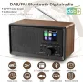 BIAOQINBO Dab/Dab+ радио с Bluetooth 5.0 Цифрово FM радио Носталгично преносимо радио, снимка 2