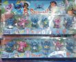 6 бр Лило и Стич Stitch пластмасови фигурки играчки фигурка играчка за игра и торта, снимка 1 - Фигурки - 40240191
