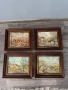 Картина с маслени бои, комплект от четири, снимка 1