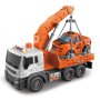 Камион пътна помощ - репатрак с оранжева кола 1:16