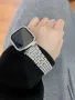 Стоманена каишка с камъчета за Apple Watch ULTRA/SE/11/10/9/8/7/6/5, снимка 9