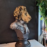Декоративна статуетка лъв, снимка 4 - Статуетки - 40014747