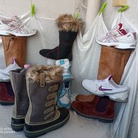 КАТО НОВИ водоустойчиви апрески SOREL® Snow Boots North Star, 39 -40 боти,100% ЕСТЕСТВЕНА КОЖА,ботуш, снимка 17 - Дамски апрески - 44242535