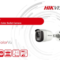 5в1 HDTVI AHD HDCVI Hikvision DS-2CE10DFT-F 2 MP ColorVu Камера 24 Часа Цветна Картина Водоустойчива, снимка 1 - HD камери - 44365262