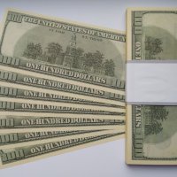 Висококачествени реквизитони сувенирни пари. Банкноти от 5, 10, 20, 50 и 100 щатски долари, снимка 6 - Нумизматика и бонистика - 41183680