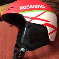ROSSIGNOL HERO 8 60см- състезателна каска за слалом + метален предпазител/наморник росиньол хиро 8, снимка 2 - Зимни спортове - 42603371