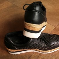 ARMANI JEANS Real Leather Размер EUR 38 / UK 5 дамски еспадрили 114-13-S, снимка 8 - Дамски ежедневни обувки - 41425930