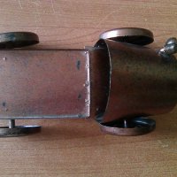 Старовремска метална количка поставка за бутилка, снимка 4 - Антикварни и старинни предмети - 35870178