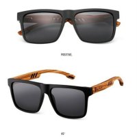 Слънчеви очила HU WOOD UV400- поляризация, снимка 3 - Слънчеви и диоптрични очила - 40302152