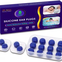 Нов Комплект Силиконови тапи за уши Шумопотискане за сън, пътуване, снимка 1 - Други - 38761169