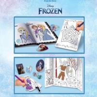 Комплект за рисуване и оцветяване Lisciani Frozen в раница

, снимка 2 - Рисуване и оцветяване - 44568159