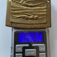 Награден знак Турнир по плуване Варна 1967, снимка 3 - Антикварни и старинни предмети - 36159444