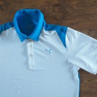 puma golf - страхотна мъжка тениска КАТО НОВА, снимка 6 - Тениски - 41621799