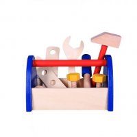 Детски дървени инструменти в поставка, снимка 1 - Образователни игри - 40220966