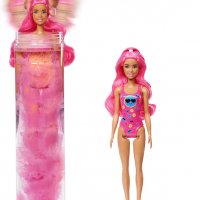 Кукла Barbie Color Reveal® тpaнcфopмиpaщa кyклa c бляcък Neon Cepия 7, снимка 4 - Кукли - 39024756