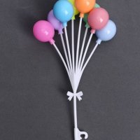 8 бр изкуствени декоративни балони балончета балон връзка топер украса за торта мъфини парти, снимка 2 - Други - 41926040