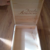 Дървена кутия за вино , снимка 3 - Други ценни предмети - 42203282