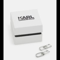 Дамски обеци Karl Lagerfeld нямалени, снимка 1 - Обеци - 42306364